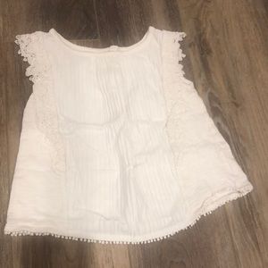 Girls ivory shirt
